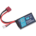 Аккумулятор 7.4V 1200mAh 20C Mini-type (LiPo) (BlueMAX) (Т-коннектор)