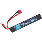 Аккумулятор 7.4V 1300mAh 20C AK-type (LiPo) (BlueMAX) (Т-коннектор)