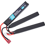 Аккумулятор 11.1V 3600mAh 20C CQB (LiPo) (BlueMAX) (Т-коннектор)