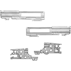 Корпус гирбокса для L85, 8 мм (G&G) (G-16-027)