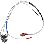 Проводка с MOSFET для M4 / MP5, в приклад, короткая (CYMA) (M190F)