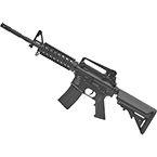 Модель автомата (Double Bell) M4 RIS, пластик (061C) (Black)