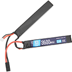 Аккумулятор 7.4V 3600mAh 20C CQB (LiPo) (BlueMAX) (Mini Tamiya)