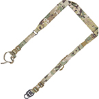 Ремень двухточечный со стальной антабкой TS-114 (WARTECH) (Multicam)