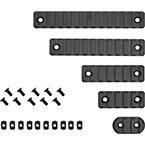 Набор планок RIS для M-LOK, 5 шт, металл (Black)
