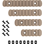 Набор планок RIS для M-LOK, 4 шт (Double Bell) (HM0402) (Tan)