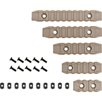 Набор планок RIS для M-LOK, 5 шт (Double Bell) (TP053) (Tan)