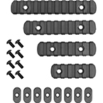Набор планок RIS для MOE M-LOK, 4 шт (Double Bell) (HM0329) (Black)