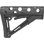 Приклад телескопический "CTR HEX" (Double Bell) (HM0438) (Black)