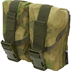 Подсумок гранатный двойной (BASTION) (Мох)