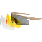 Тактические очки Ballistic Pro, 3 сменные линзы (некомплект)