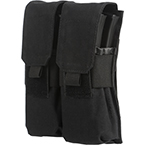 Подсумок двойной с клапаном под 4 магазина АК (RMEPhoenix) (Black)