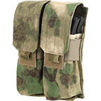Подсумок двойной с клапаном под 4 магазина АК (RMEPhoenix) (Мох)