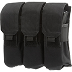 Подсумок тройной с клапаном под 6 магазинов АК (RMEPhoenix) (Black)