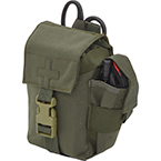 Подсумок для аптечки самопомощи индивидуальный (Gear Craft) (Olive)